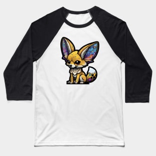 Fennec Fox Baseball T-Shirt